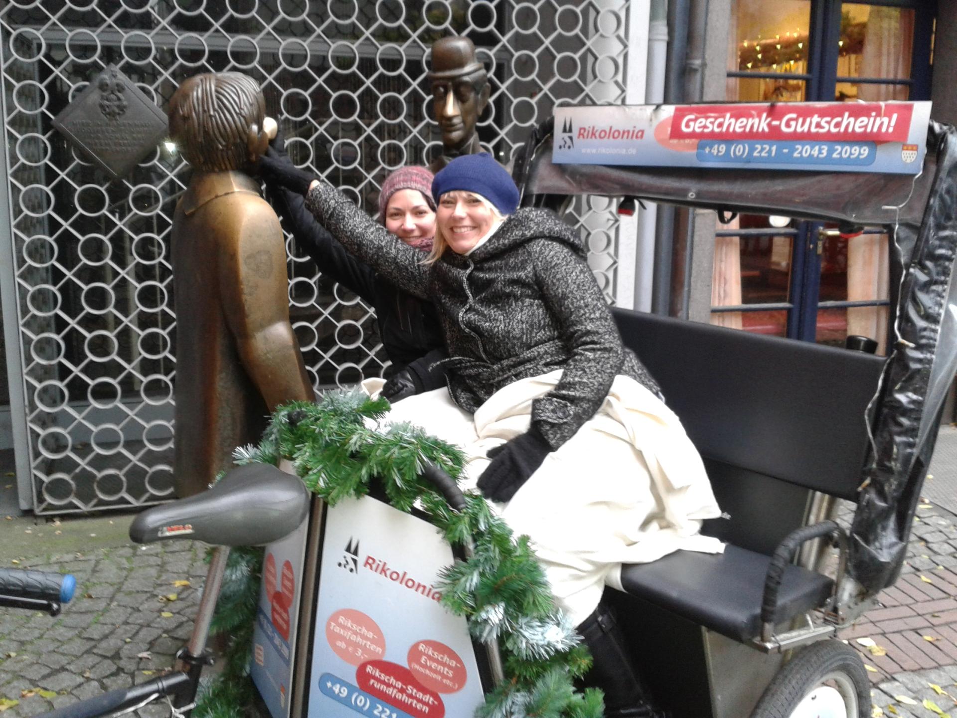 2014 Weihnachten Rikscha Köln 4
