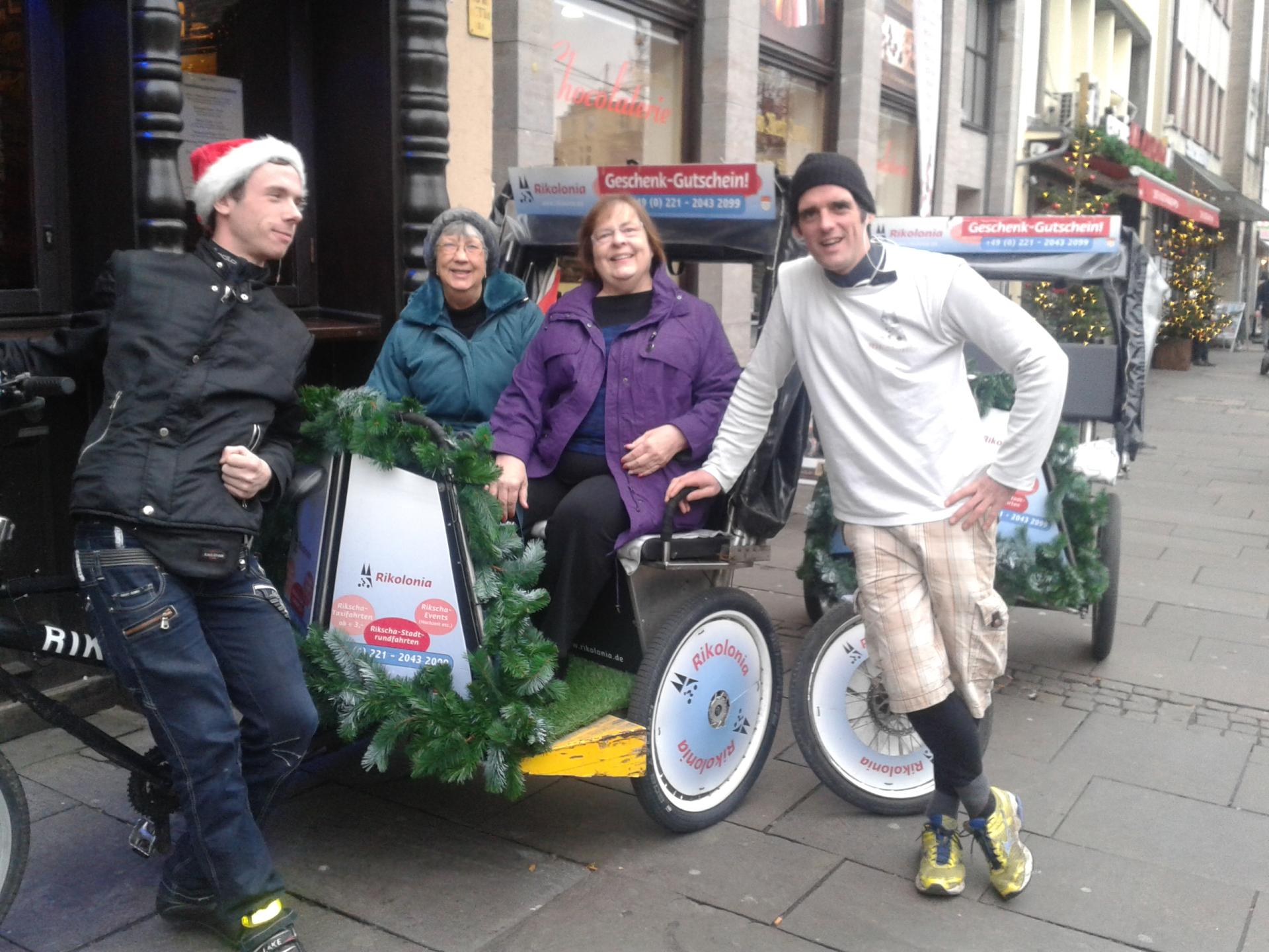 2014 Weihnachten Rikscha Köln 6